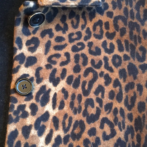 Leopard Double-faced Wool Jacket - Picture 3 of 10